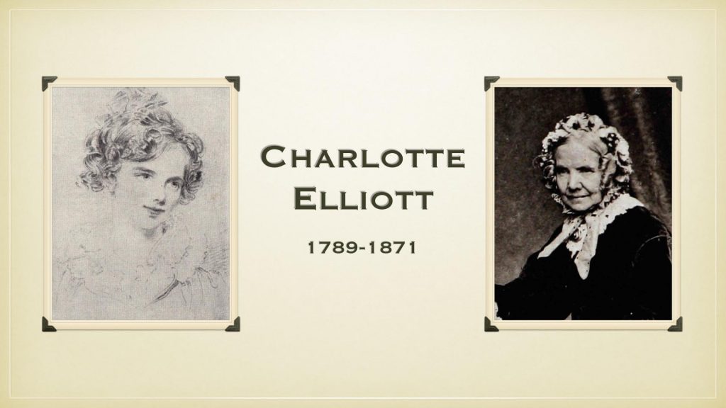Charlotte Elliott : "Tel que je suis..."