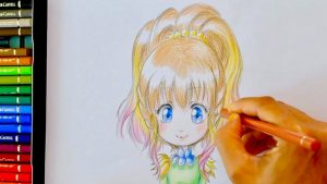 Les crayons de couleur