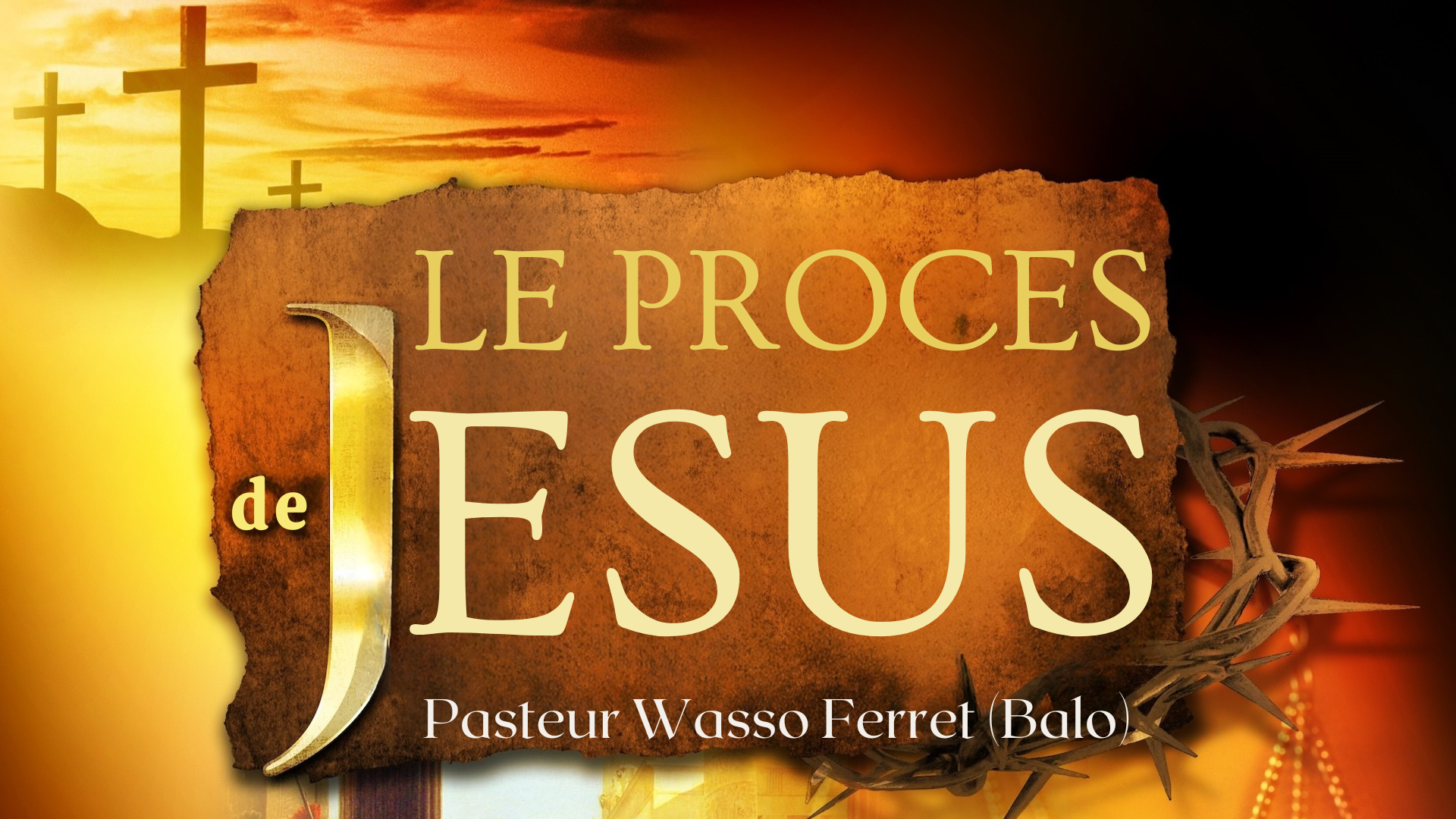 Le Procès de Jésus