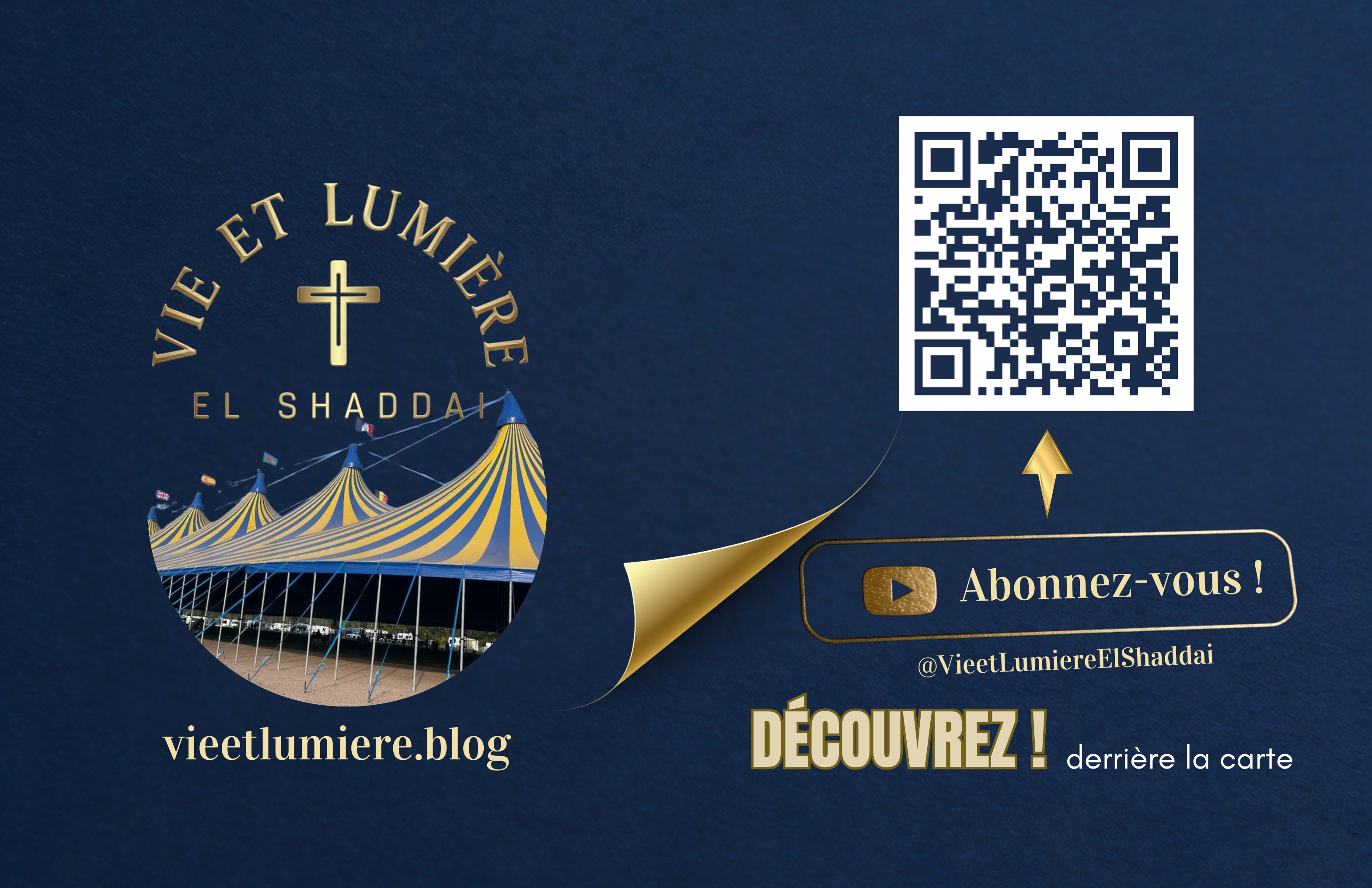 Chaîne YouTube Vie et Lumière El Shaddaï