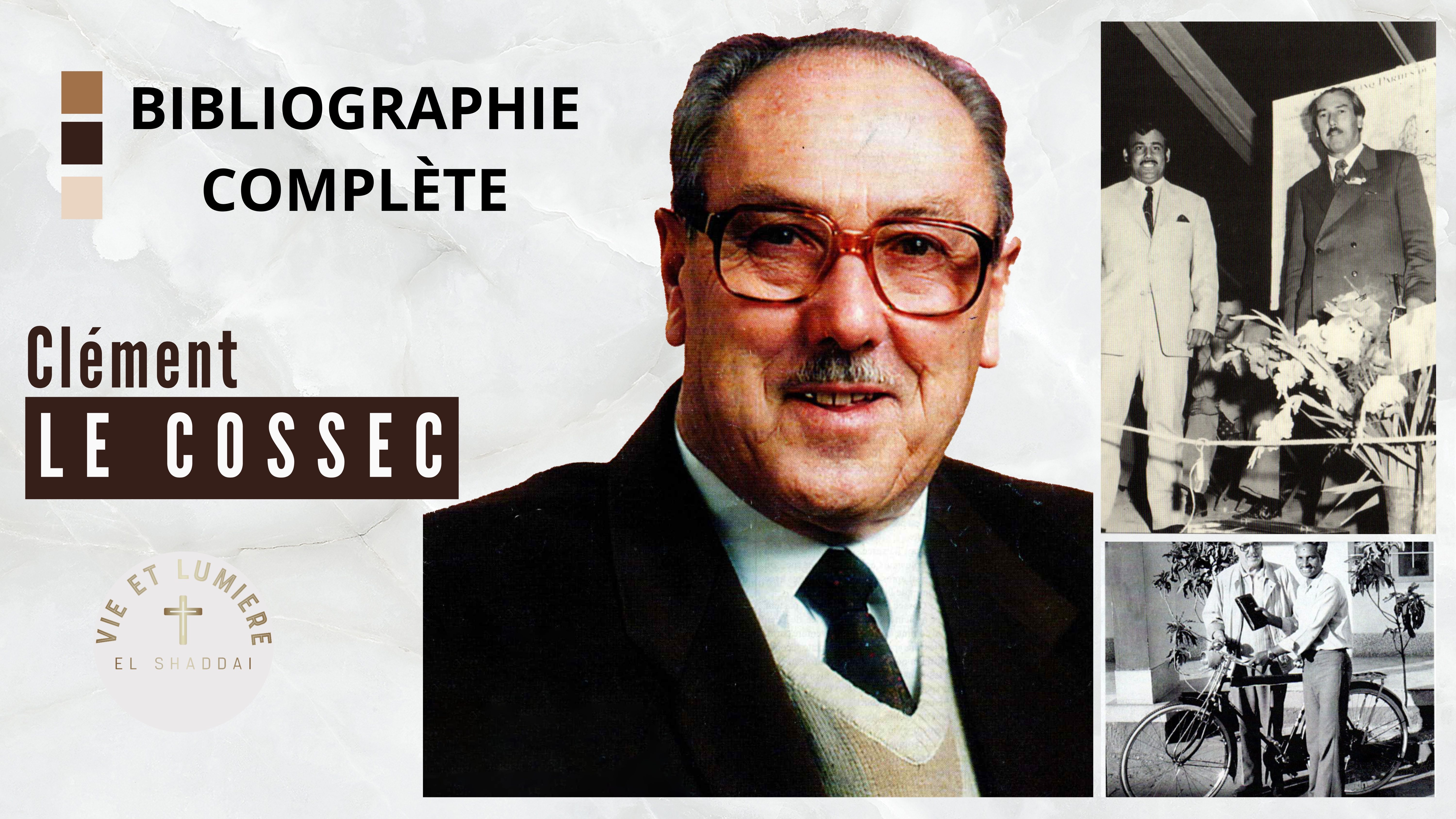 Bibliographie Complète Clément LE COSSEC